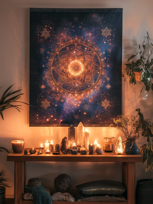 Créer un espace sacré chez soi avec l'art spirituel